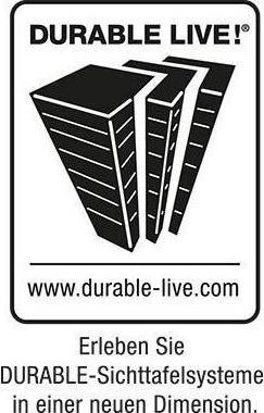 Produktbild Durable Namensschilder mit Kombiklemme