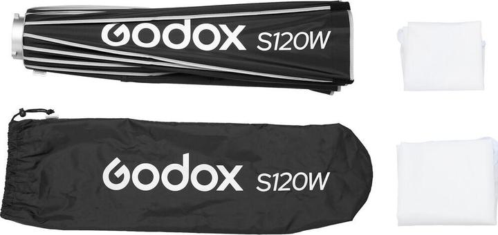 Immagine prodotto Godox S120W Softbox multifunzionale con attacco Bowens (Soft box, 120 cm)