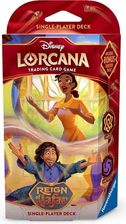 NoName Reign of Jafar Starter Deck Amber & Amethyst EN (English, Booster Pack)