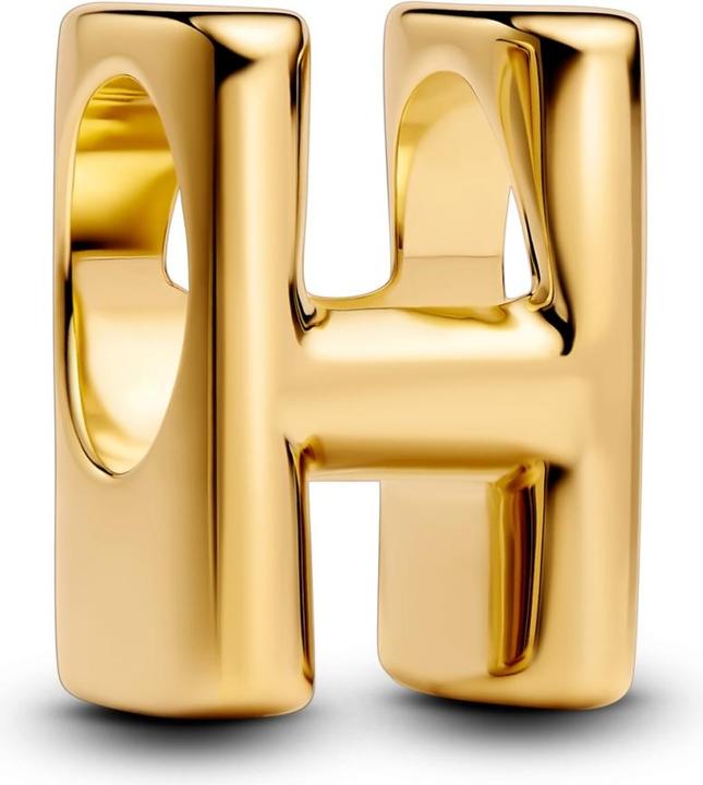 Pandora Alphabet-Mini-Charm: Ihre Persönliche Botschaft (Vergoldete Metalllegierung)