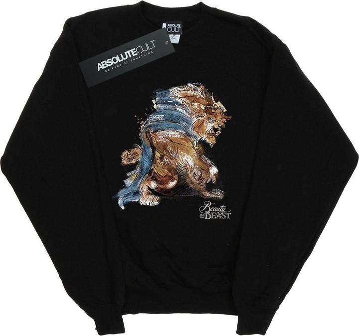 Disney Beauty And The Beast Beast Sketch Sweatshirt Mädchen