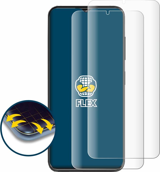 Produktbild BROTECT Fullscreen Schutzfolie Displayschutz Folie Klar Transparent (2 Stück, ZTE Blade V50)