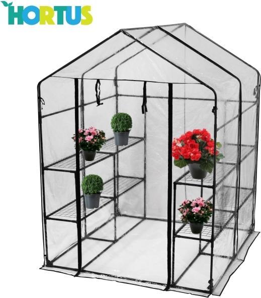 Actual product image NSH Nordic HORTUS Plastdrivhus XL 143 x 143 x 195 cm (211-203)