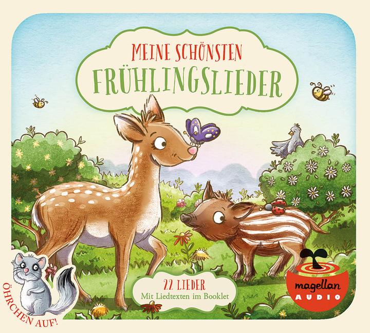 Actual product image Open your ears! My most beautiful spring songs (Audio CD) (Andre Fischer, Caroline Opheys, German)
