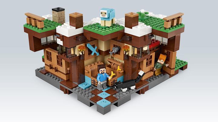 Produktbild LEGO Minecraft Unterschlupf im Wasserfall (21134, LEGO Minecraft)