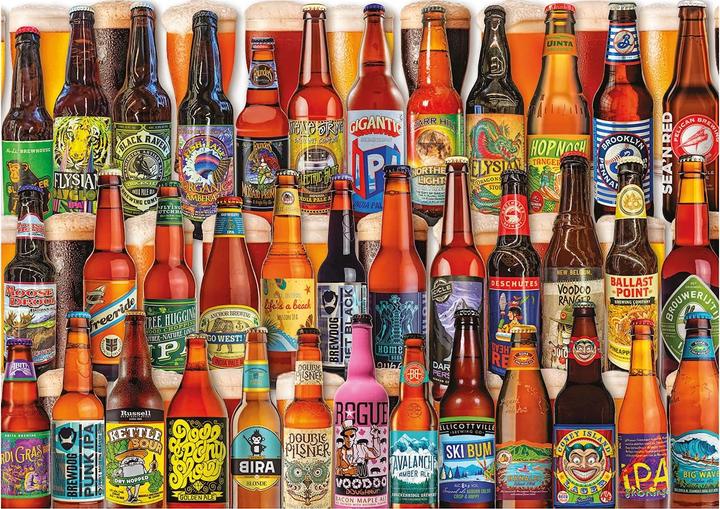 Immagine prodotto Educa Puzzle di birre artigianali da 500 pezzi (500 pezzi)