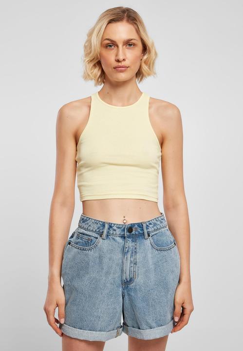 Image du produit Urban Classics Ladies Cropped Rib Top (3XL)