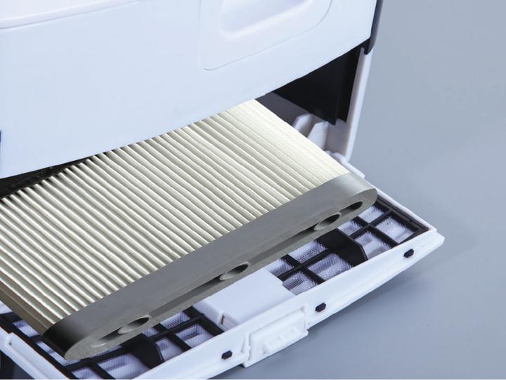 Image du produit Impeco Sèche-mains à capteurs Jet plastic white 1850 W Filtre HEPA (en option), interrupteur