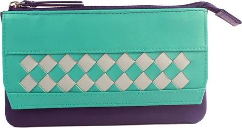 Eastern Counties Leather Lillian Leder Brieftasche Diamant