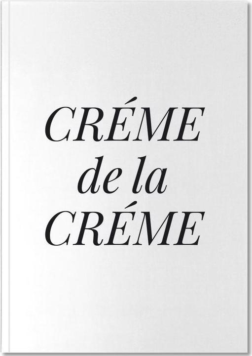 Image du produit Juniqe Crème de la Crème - Noir & blanc (A5, Pointillés)