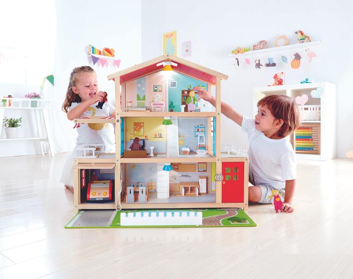 Actual product image Hape Dolls' Villa