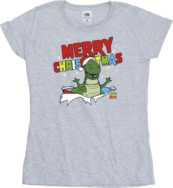 Disney Toy Story Rex Christmas Burst TShirt (XXL)