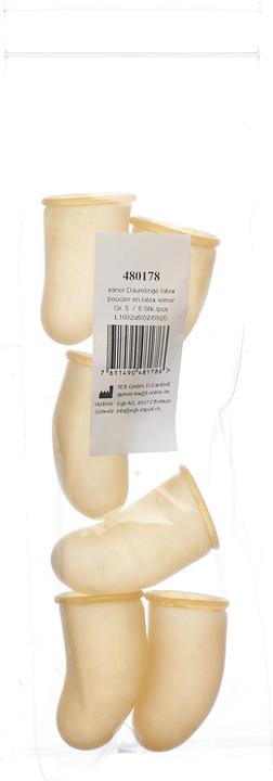 Sanor Däumling Latex Grösse 5 (0.06 m)