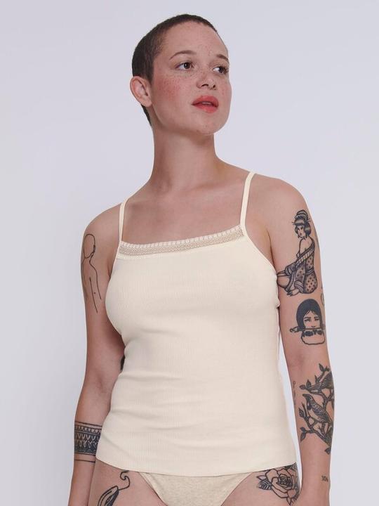 Sloggi Go Ribbed Spaghetti Top (M)