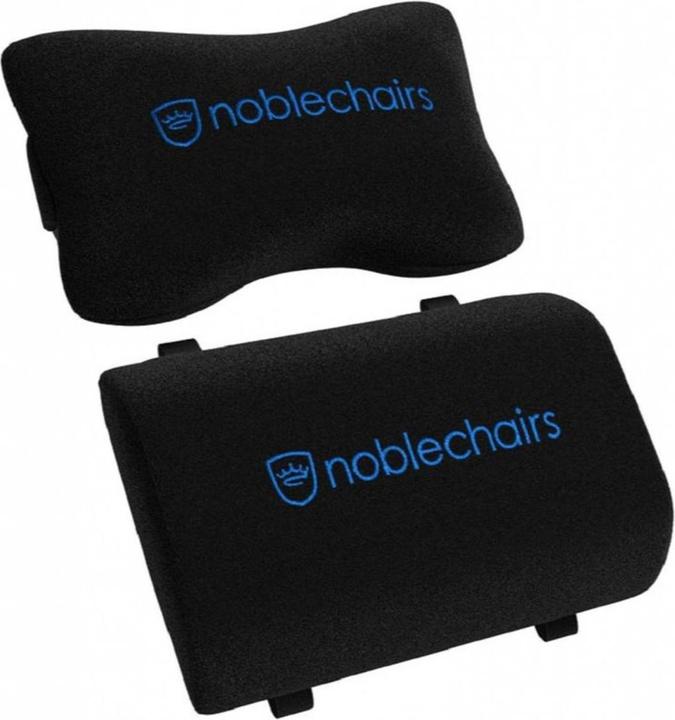 Produktbild noblechairs EPIC Compact Gaming Stuhl - schwarz/carbon/blau