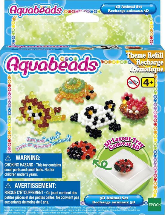 Produktbild Aquabeads 3d dierenset (1 Teile)