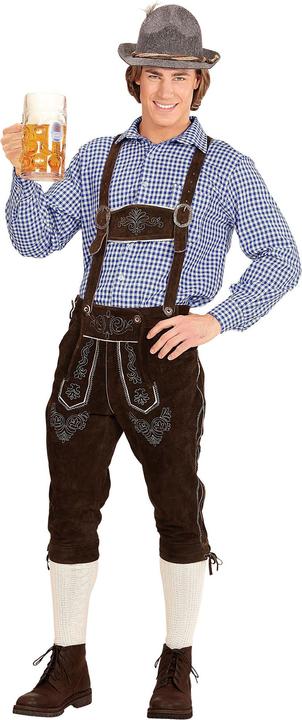 Produktbild Widmann Oktoberfest Herren Langarm Hemd kariert (XL)