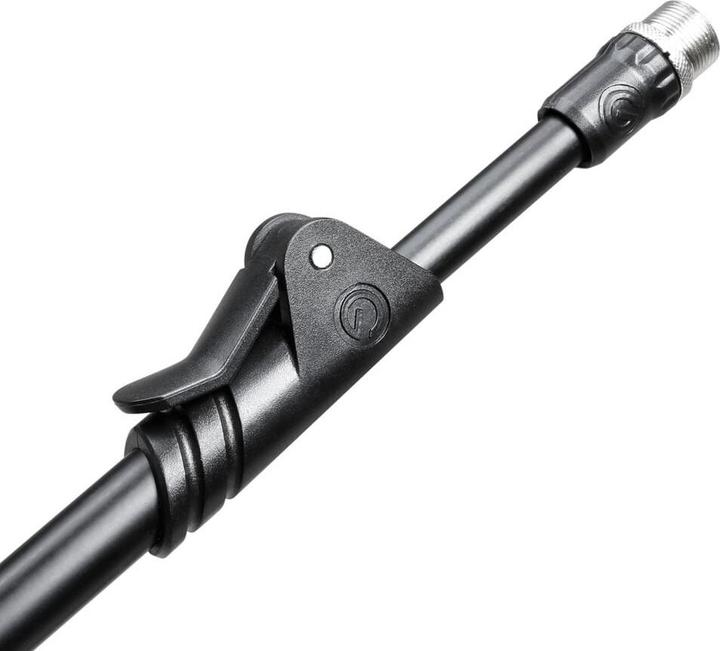 Actual product image Gravity MS 4222 B - Microphone Stand Short with Tripod Folding Base and 2-Point Extension Boom, Black