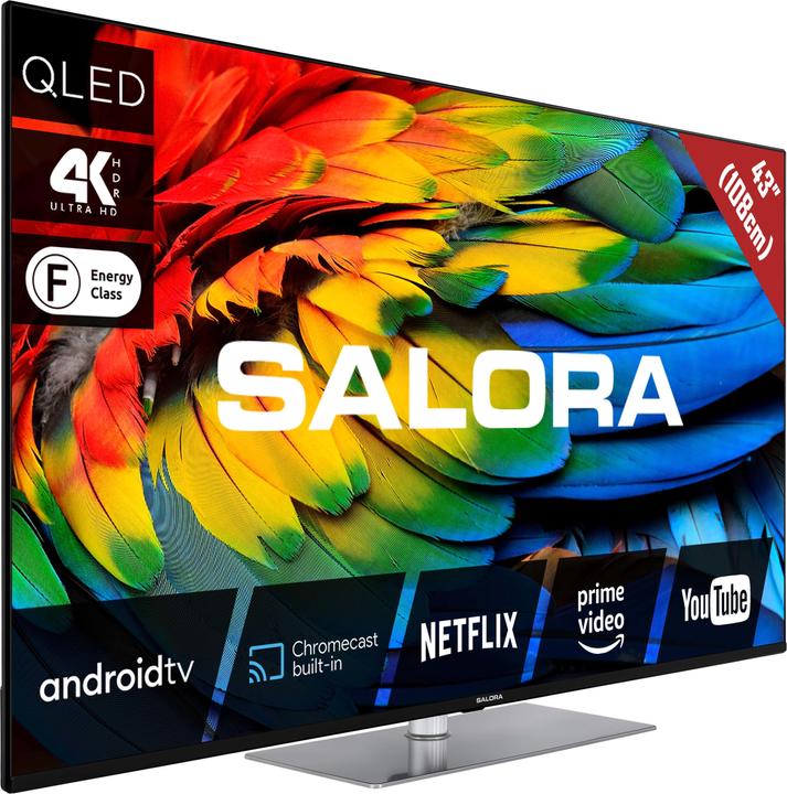 Produktbild Salora 43QLED440A 43 QLED Ultra HD (43", QLED, 4K, 2022)