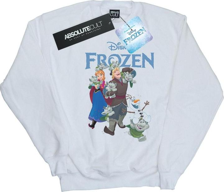 Disney Frozen Happy Trolls Sweatshirt Mädchen