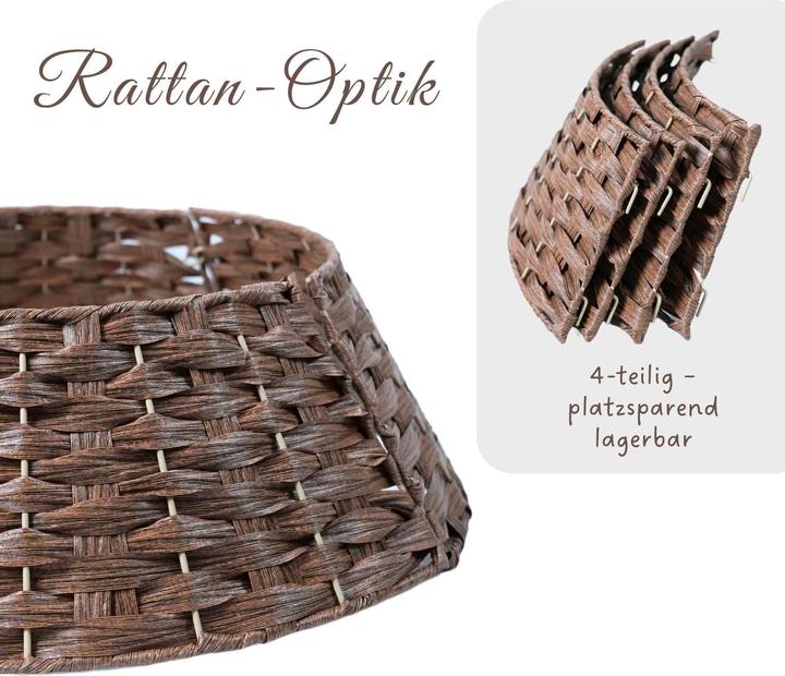 Image du produit Hermex Sapin de Noël Jupe Collier Couverture de panier Anneau de sapin (1 -pièce)