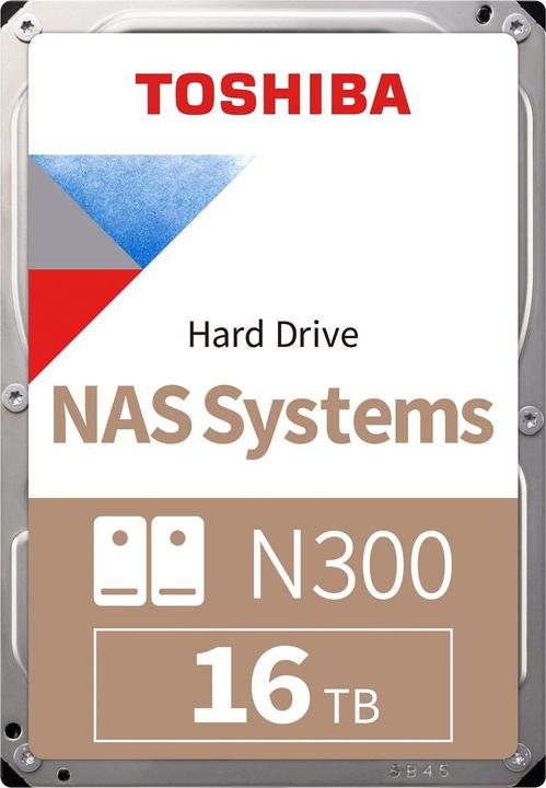 Actual product image Toshiba N300 (16 TB, 3.5", CMR)