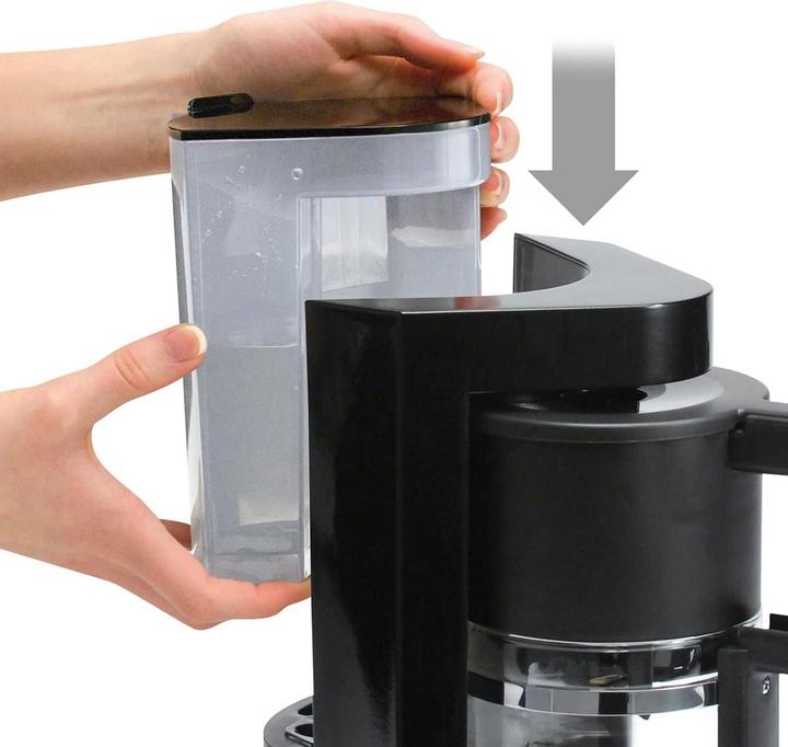 Produktbild Cloer Kaffeemaschine schwarz/Inox