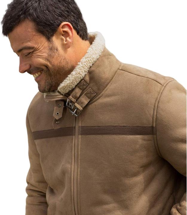 Image du produit Atlas For Men Veste doublée en faux daim avec sherpa (4XL)