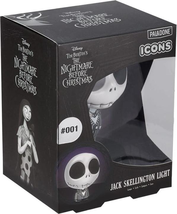Image du produit Paladone Products L'Étrange Noël de monsieur Jack - Lampe Icon Jack Skellington