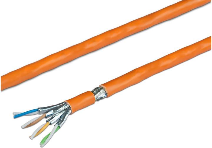 Produktbild Wirewin Verlegekabel VKW SFTP K7 LSOH3 Cat 7, S/FTP, 250 m, Orange (S/FTP, CAT7, 250 m)