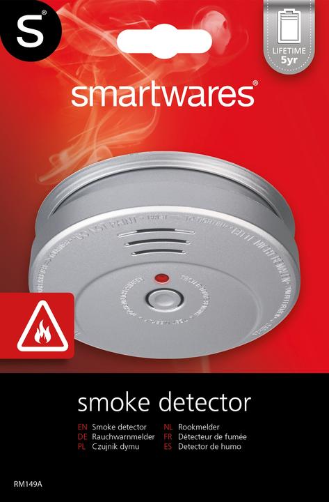 Immagine prodotto Smartwares Allarme fumo incl. 5 anni