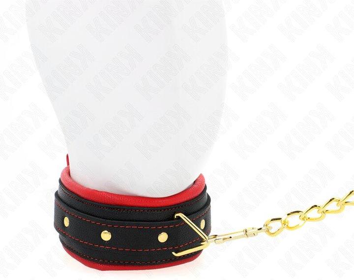 Actual product image Pipedream KINK - COLLAR WITH LEASH MADE OF SIMPLE FABRIC, ADJUSTABLE 33-48 CM X 5,7 CM