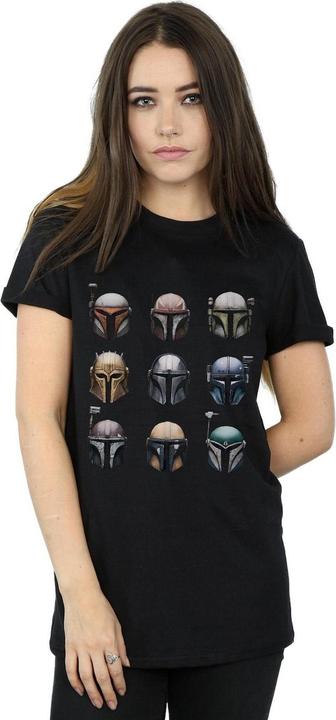 Produktbild Star Wars The Mandalorian Helmet Display TShirt (4XL)