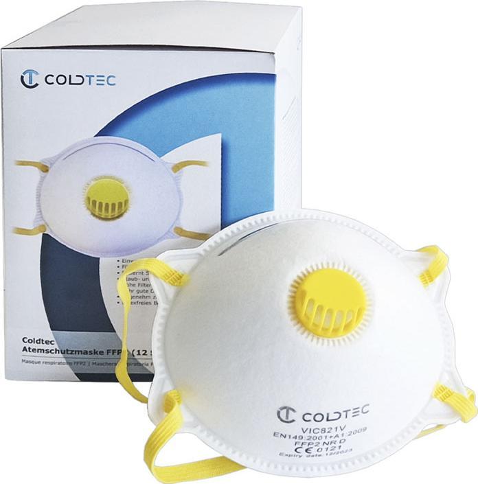 Produktbild Coldtec by Kibernetik Atemschutzmaske FFP2 (12 Stk.) (FFP2, 12 x)