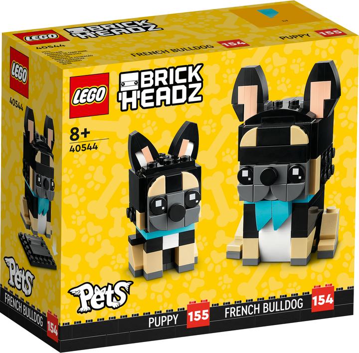 Image du produit LEGO BrickHeadz - Pets Bouledogue français (40544, LEGO Brickheadz)