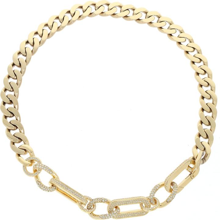 Swarovski Dextera Statement Necklace Gold S (Swarovski Metal, 42 cm)