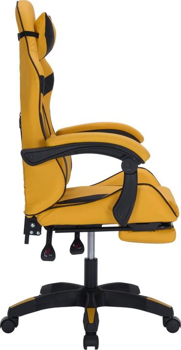 Actual product image HTI-Living Gaming Stuhl Krit Eco Gelb-Schwarz