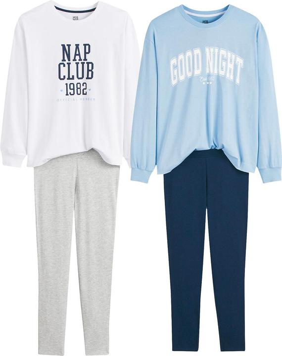 Produktbild La Redoute Collections 2er-Pack Pyjamas (170)