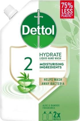 Productafbeelding Dettol Antybakteryjne mydło w płynie Aloes i Witamina E 500ml (Vloeibare zeep, 500 ml)
