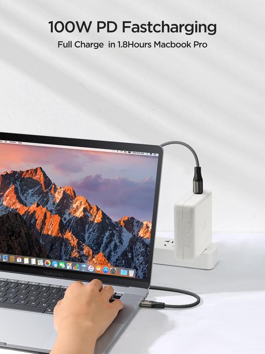 Actual product image Joyroom USB C - USB C (1.20 m, USB 3.2 Gen 1, 100 W)