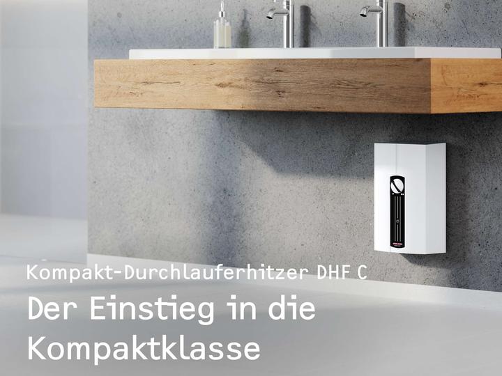 Actual product image Stiebel Eltron DHF 13 C Hydraulic compact instantaneous water heater for the kitchen, 15 kW