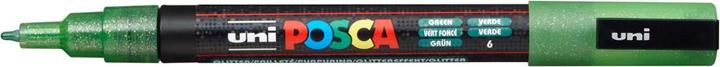 Actual product image Posca Fine Marker PC-3M (Glitter Green, 1.30 mm, 1 x)