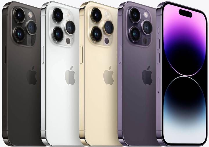 Actual product image Apple iPhone 14 Pro (1000 GB, Deep Purple, 6.10", SIM + eSIM, 48 Mpx, 5G)