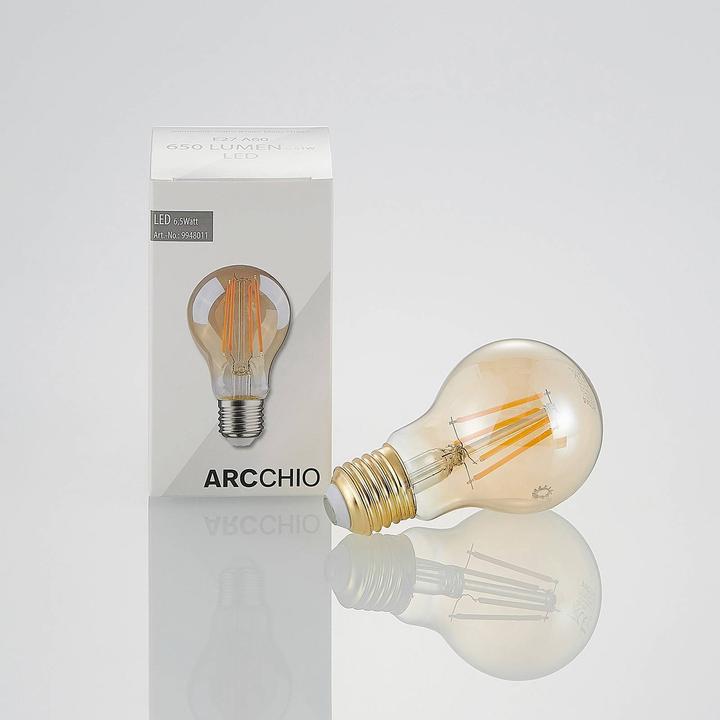 Produktbild Arcchio E27 LED 6,5W (E27, 6.50 W, 650 lm, 1 x, F)