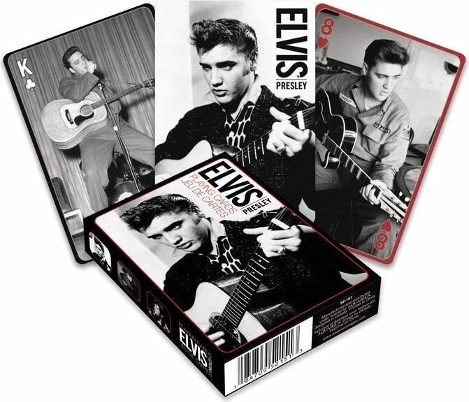 Produktbild Aquarius Elvis Presley Spielkarten Black White (Deutsch)