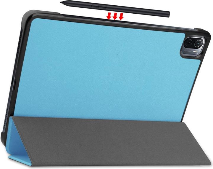 Image du produit Cover-Discount Xiaomi Pad 5 - Étui Smart Tri-fold bleu clair (Xiaomi Pad 5)