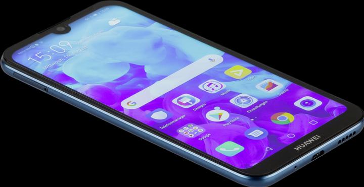 Actual product image Huawei Y5 (2019) (16 GB, Sapphire Blue, 5.71", Dual SIM, 13 Mpx, 4G)