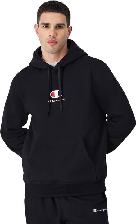 Champion Bluza męska Hooded czarna 220268 KK001 M (M)