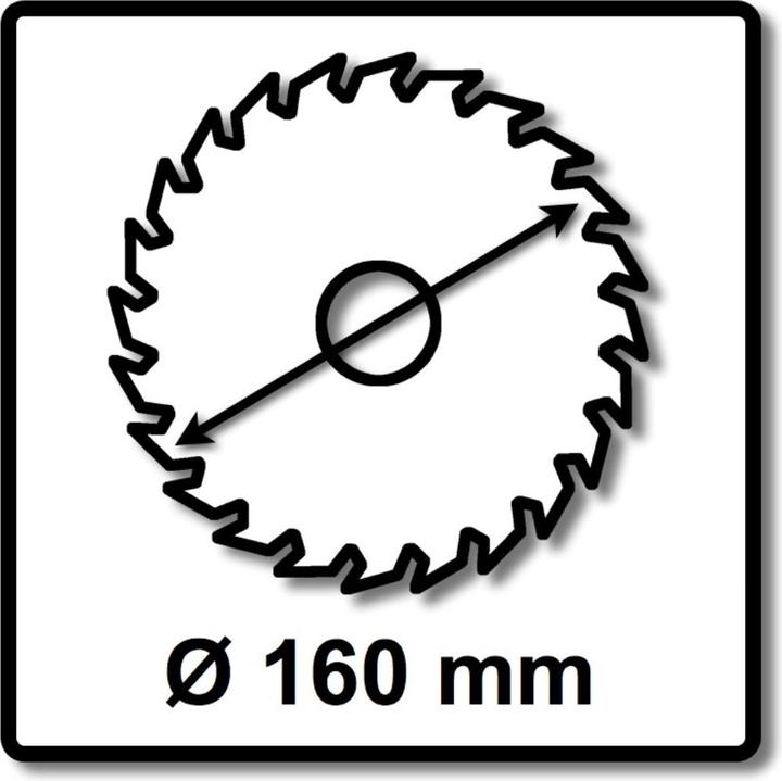 Actual product image Festool Wood Fine Cut HW Circular Saw Blade 160 x 1.8 x 20mm WD42 (2x 205553)
