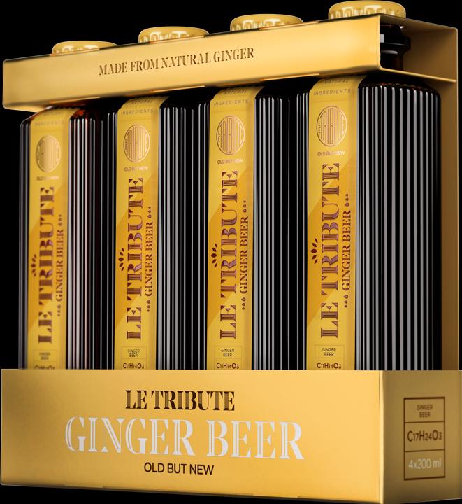 Produktbild Le Tribute Ginger Beer (4 x 20 cl)
